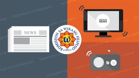 journalism in tagalog|Reporting in Filipino: Words that journalists often get wrong.